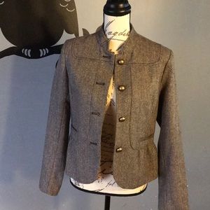 Ruffled Blazer size 8 petite